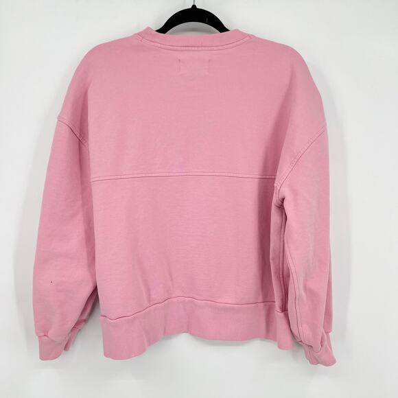 Everlane Pink Crew Neck Sweatshirt - Picture 2 of 4